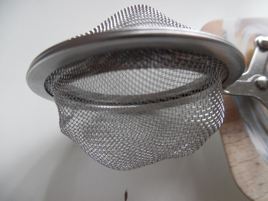 Tea Mesh Ball Infuser Stainless Leaf Herbs Loose Strainer Reusable Spice Filter