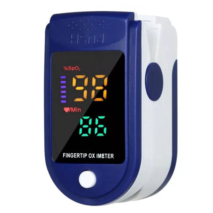 Lk87 Portable Finger Oximeter with Four Color LED M8W6oo