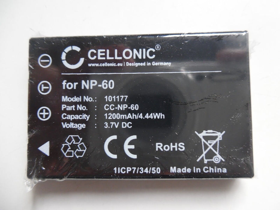 fnp-60 camera battery 1200mAh for Fuji NP-60