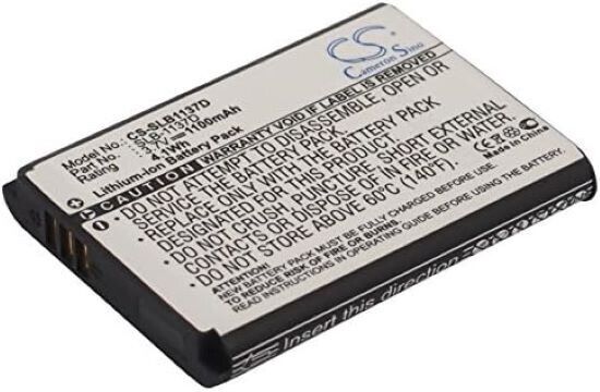 CS-SLB1137D Battery 1100mAh compatible with [Samsung] Digimax L74W, i100, i80, i