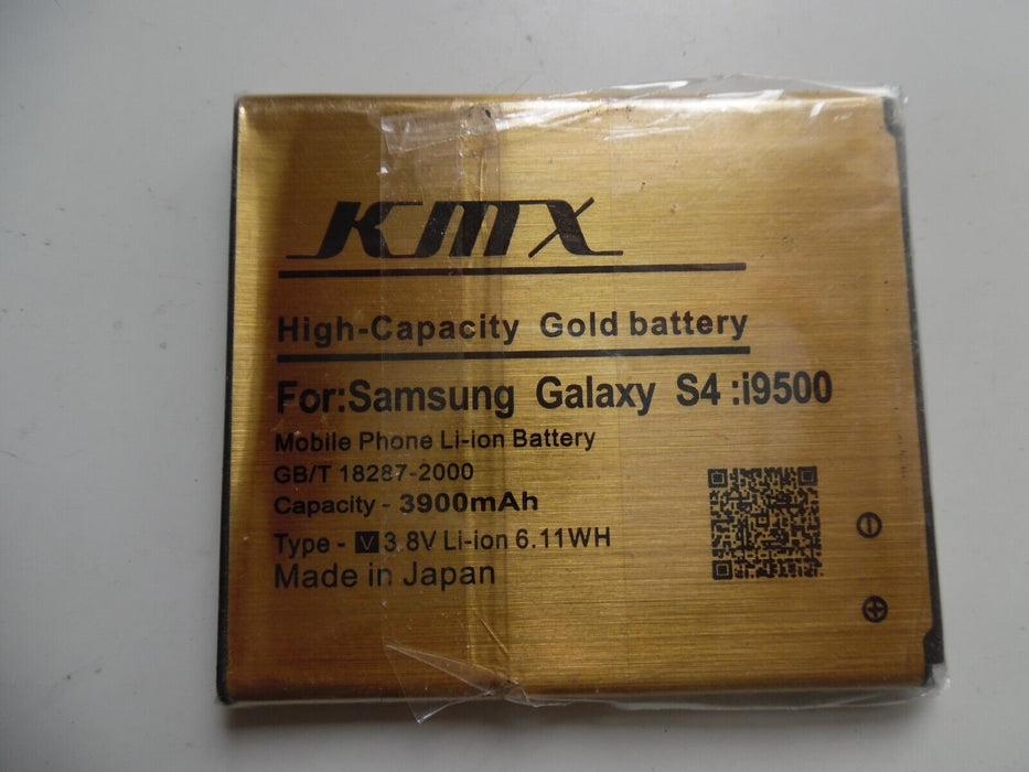 Replacement battery for Samsung Galaxy S4 i9500 3900mAh