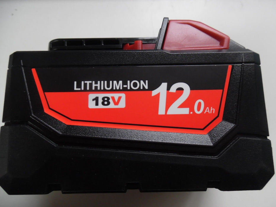 12000mAh Replacement for Milwaukee 18V Battery 12.0 High Output Battery