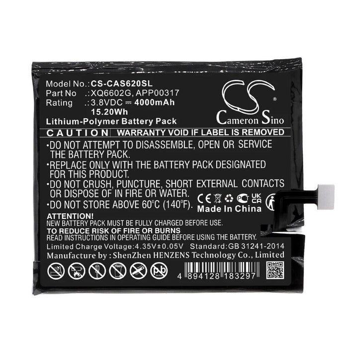 CAT Caterpillar CS-CAS620SL (4000 mAh, 3.8 V) Battery