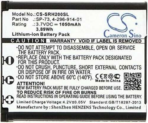 Battery for [Sony] MDR-1000X, MDR-1ABT, MDR-1ADAC, MDR-1RNC, MDR-1RNCMK2, PHA-1,