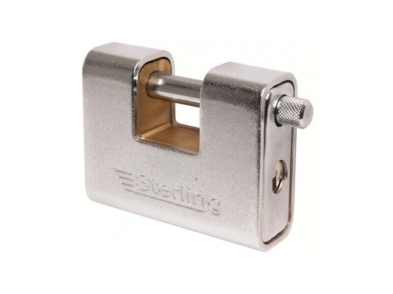 Sterling 62mm Armoured Steel Shutter Lock - Code ASP160