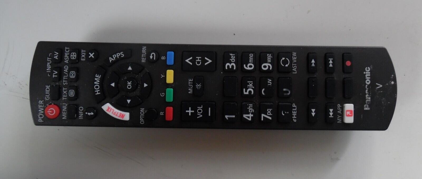 Universal Panasonic N2QAYB001133 Remote Control for Smart LED TV N2QAYB001119