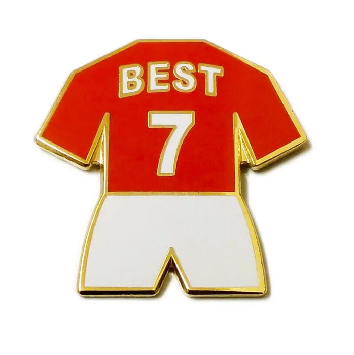 United Badge George Best  7 Pin Gift 2.5cm