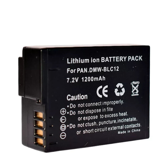DMW-BLC12E DMW-BLC12 Battery For  Panasonic DMC-GH2 G5 G6 FZ200,FZ1000