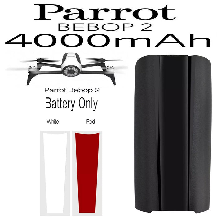 GiFi Power 4000mAh 20C 11.1V LiPo Battery for Parrot Bebop 2 Drone J6W9
