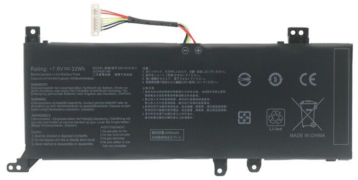 Laptop Battery Replacement for ASUS B21N1818-3 V4000F V4000D V4200J Type 3