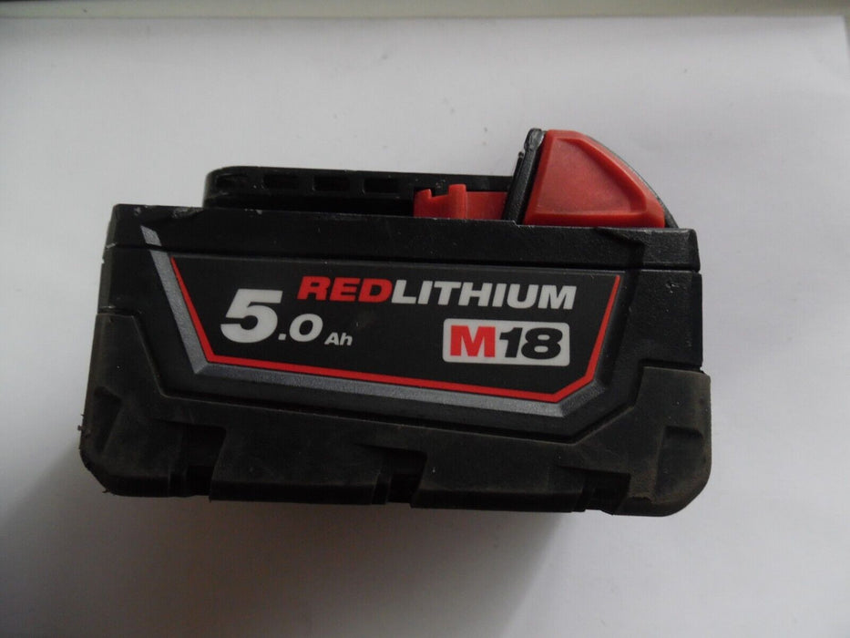 Milwaukee M18B5 Red Lithium-Ion 18V 5Ah Battery