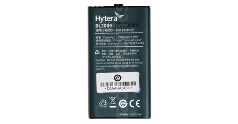Genuine Hytera BL2009 PD355, PD365, PD365LF & PD375 Battery