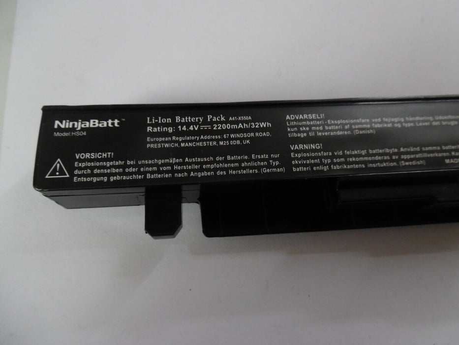 NinjaBatt HSO4 14.8V 200mAh  Battery for HP 807957-001 807956-001 HS03 HSO4