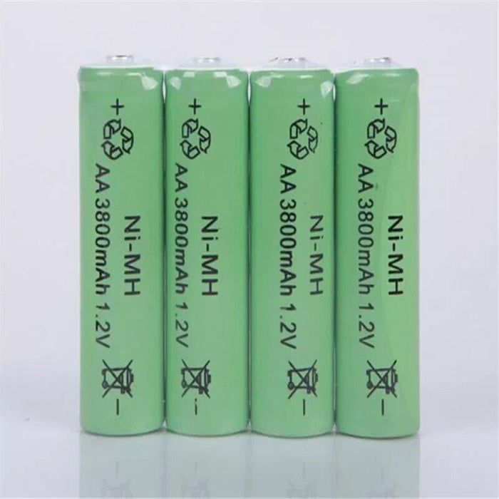 High Quality AA battery New Original 3800mAh 1.2V NiMH Rechargeable Battery