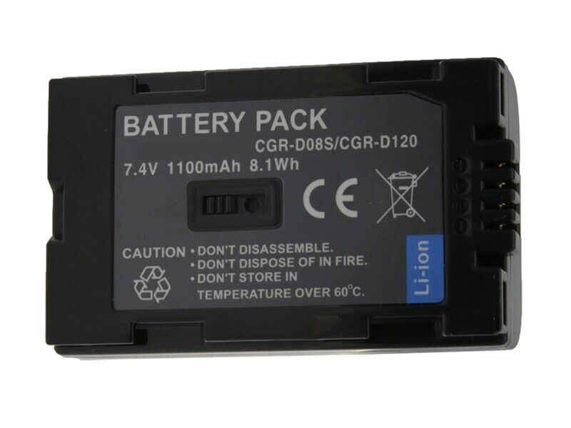 Battery for CGR-D110/120 PANASONIC PV-DBP8 PV-DBP8A PV-DV400D