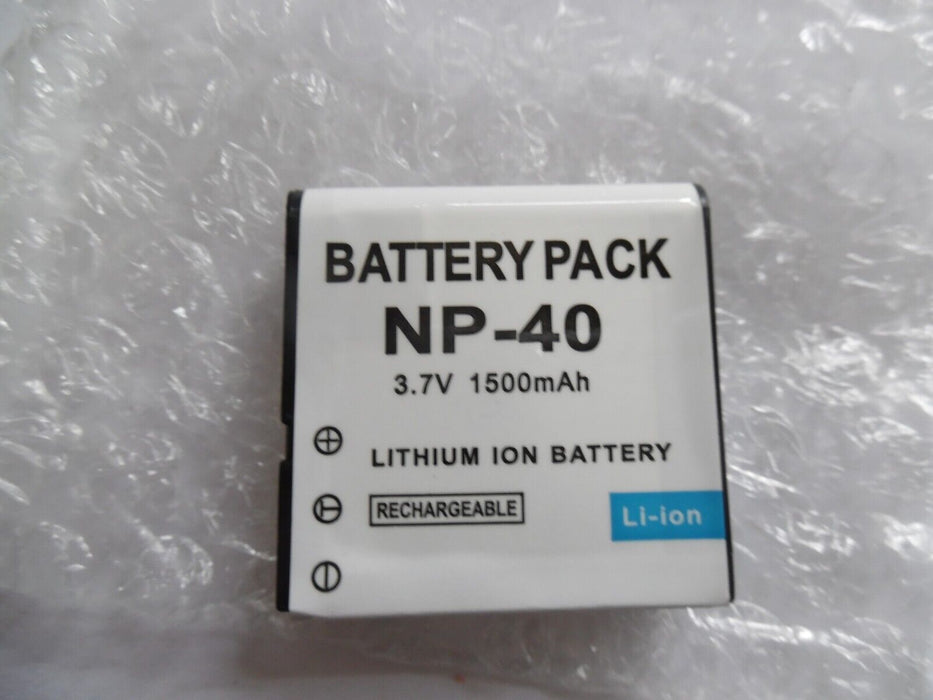 np-40 battery for casio elixim 1500mAh