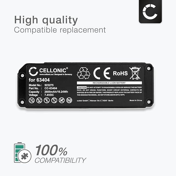 CELLONIC Battery Replacement for Bose Soundlink Mini 1, 063404, 063287