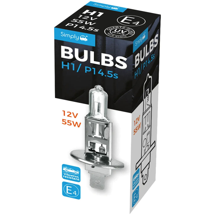 H1 Headlight Bulb (S448) set of 2