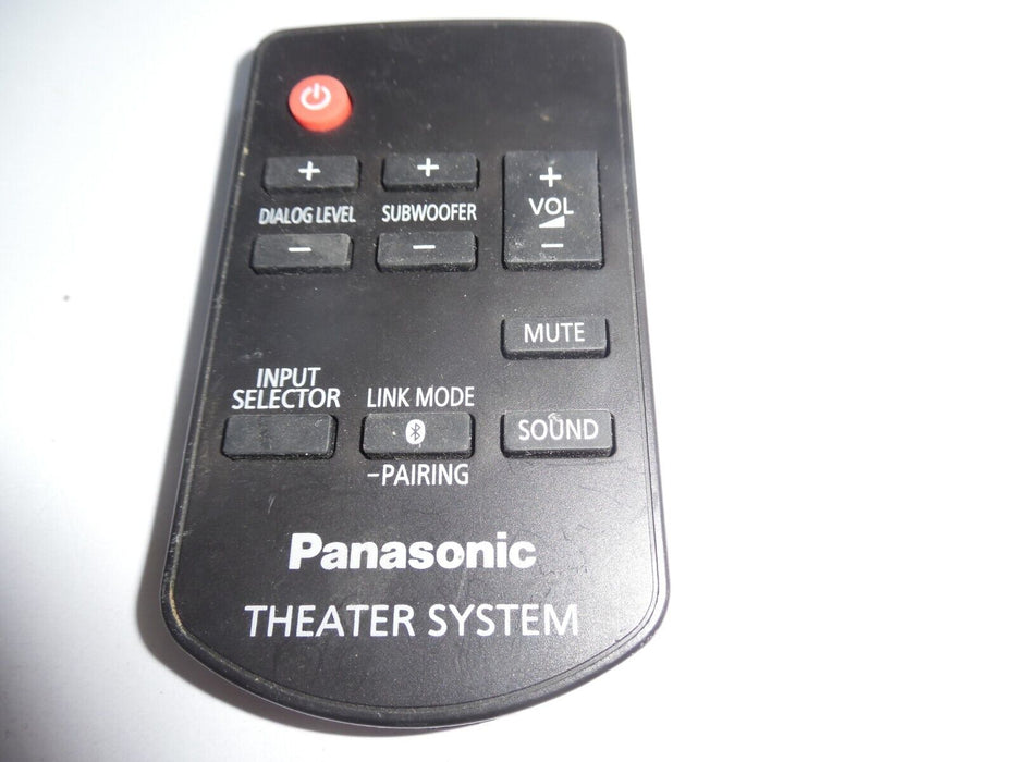 Panasonic N2QAYC000126 Soundbar Remote Control SC-HTB254 SU-HTB258 SC-HTB250