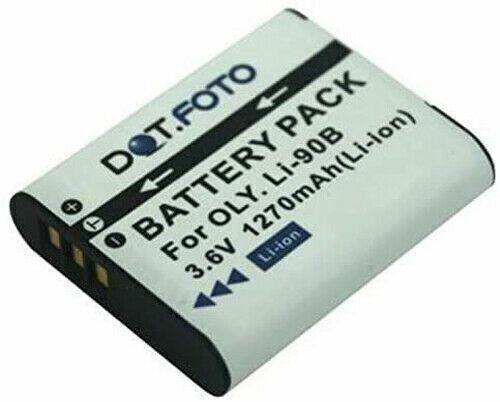 LI-90B Replacement Battery for Olympus Camera SH-1, SH-2, SH-50