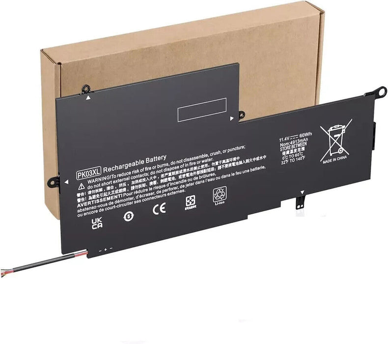 New PK03XL Battery for HP Spectre Pro x360 g1 g2 13 HSTNN-DB6S 6789116-005
