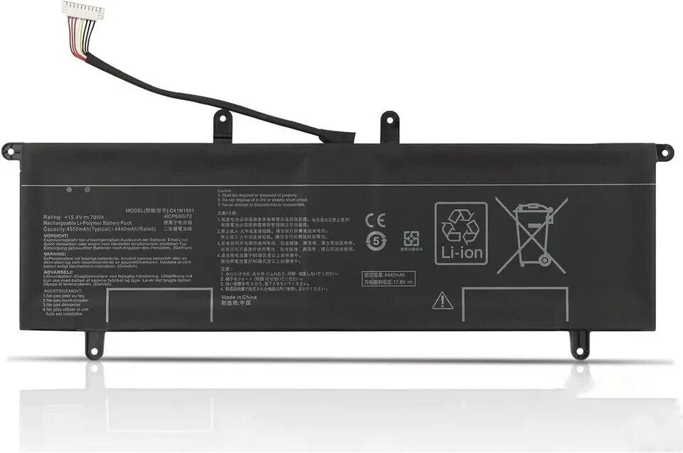 Battery C41N1901 for Asus ZenBook Duo UX481F UX481FL UX481FA UX481FLY laptop