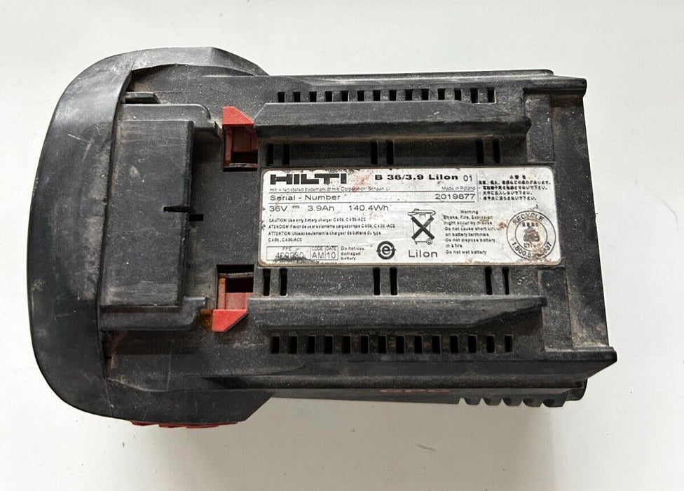 Genuine Hilti B36 3.9 Li ion 36v 3.9Ah 140Wh Used Battery