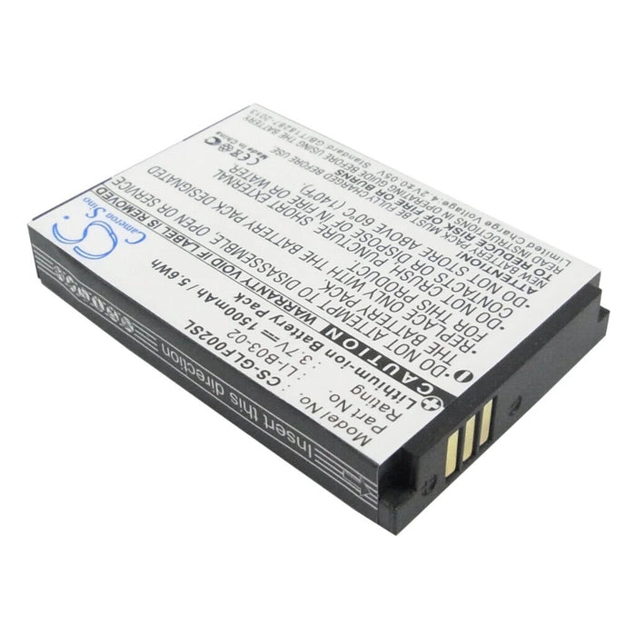 GPS, Navigator Battery Golf Buddy CS-GLF002SL (1500 mAh, 3.7 V)