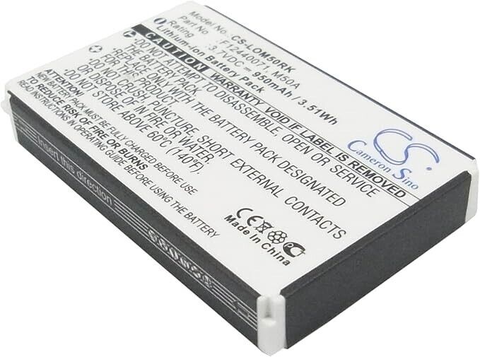 CS-LOM50RK Battery 950mAh compatible with [Logitech] diNovo Edge, DiNovo Mini