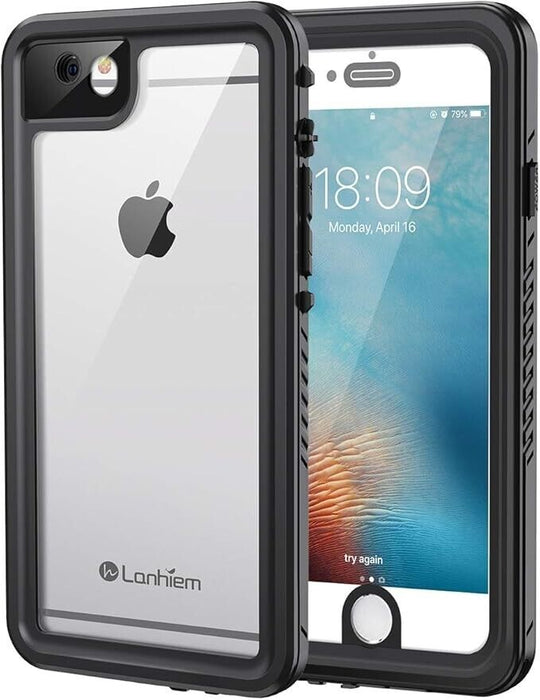 Lanhiem for iPhone 6 / 6s Case, IP68 Waterproof Dustproof Shockproof Case