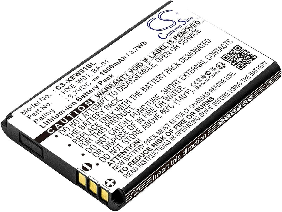 CS-XEW01SL Battery 1000mAh for[Haicom] 406-C, compatible with (Route66)