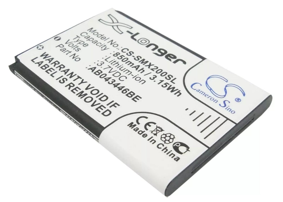 Li-ion Battery for Samsung SGH-C260 SGH-C268 SGH-C300 3.7V 850mAh