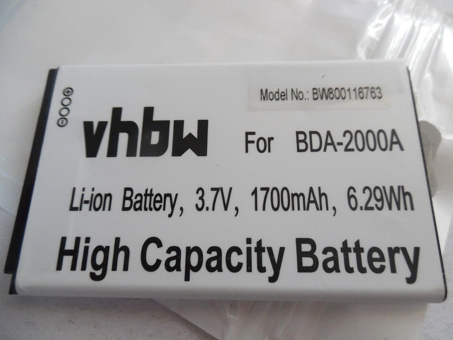 VHBW bda-2000a battery for Doro 8030 Liberto 1700mAh