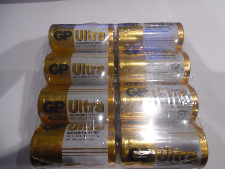gp ultra size c battery 6 pack