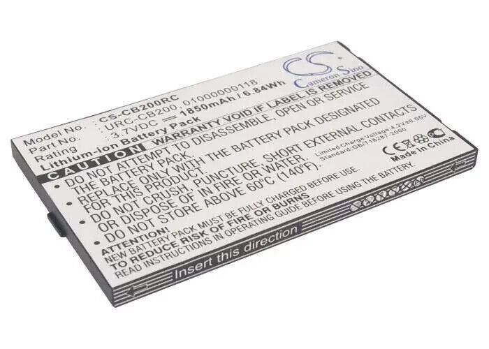 High Quality Battery For Sonos Controller CB200 CE Certified 1850mAh