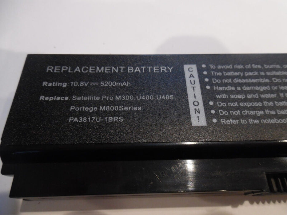 Battery For Toshiba Satellite Pro L670 C670D M300 PA3817U-1BRS