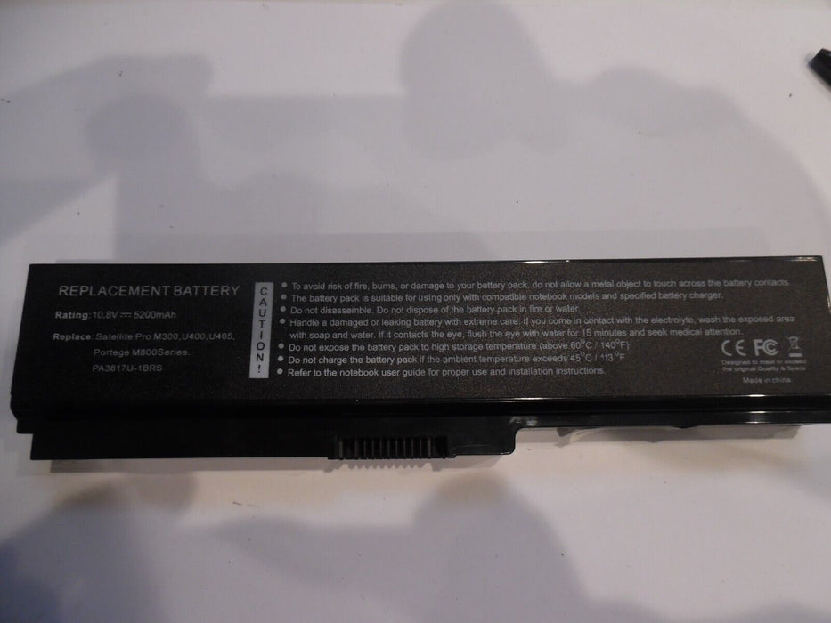 Battery For Toshiba Satellite Pro L670 C670D M300 PA3817U-1BRS