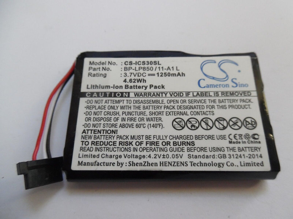 Battery suitable for Navman S30, S50, S70