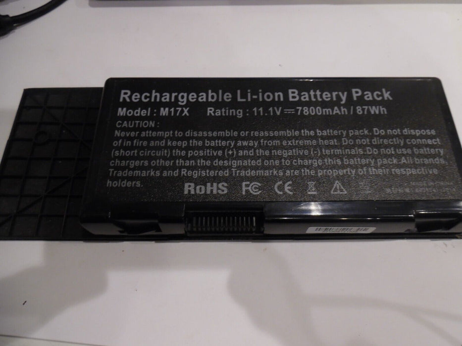 11.1V 7800mAh Battery For Dell Alienware M17x