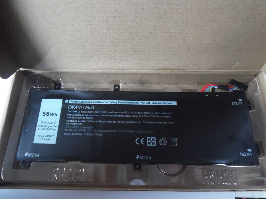 V0GMT laptop battery 56Wh for Dell inspiron 5 7500 7501 7590 7591 56Wh BAT