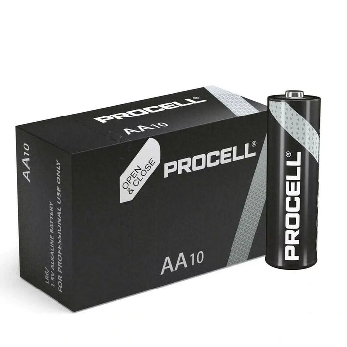 10 X Genuine Procell AA Batteries 1.5 V LR 06 MN 1500 Battery EXPIRY 2032