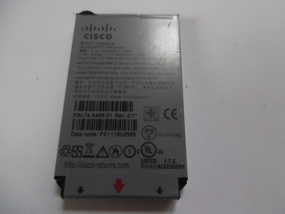 Cisco CP-7925G Used Battery 1400mAh