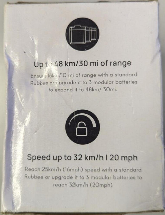 RUBBEE X Battery Module - 1 Battery - 37V Li-Ion 2,500mAh
