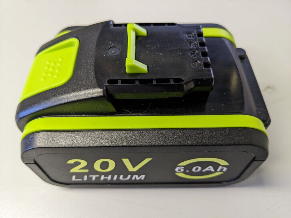 20V 6.0Ah Li-ion Battery Replacement for Worx