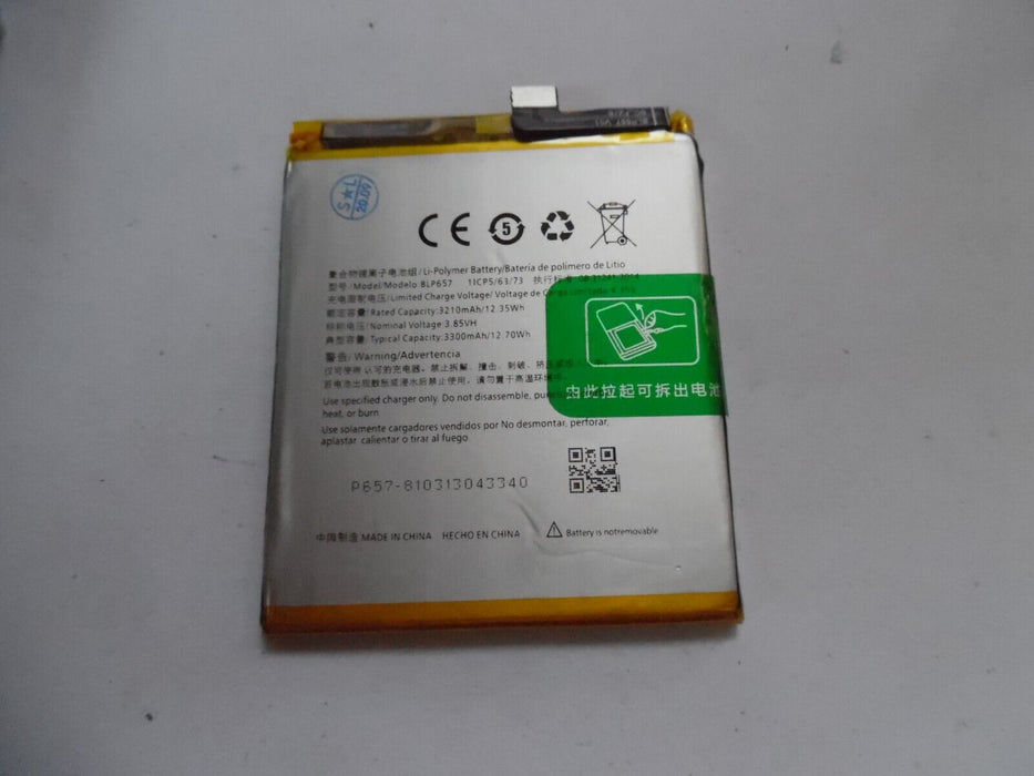 OnePlus 6 1+6 A6000 A6003 3300mAh Replacement Internal Battery Pack BLP657