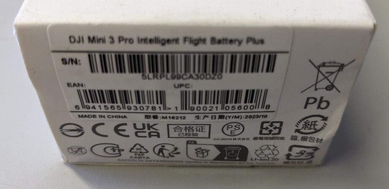 DJI Mini 3 Pro Intelligent Flight Battery Plus