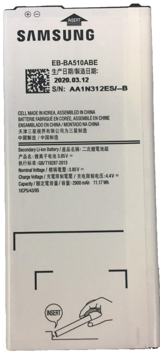 Genuine Samsung EB-BA510ABE Battery For Samsung Galaxy A5 2016 A510 - 2900 mAh