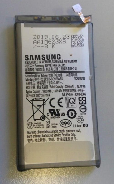 Samsung Used Replacement Battery for S10 EB-BG973ABU