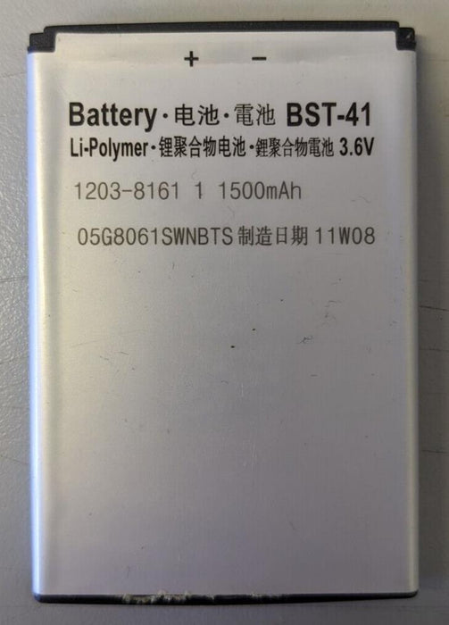 Replacement BST-41 Li-ion Battery For Sony Xperia X10 X10i R800 USED