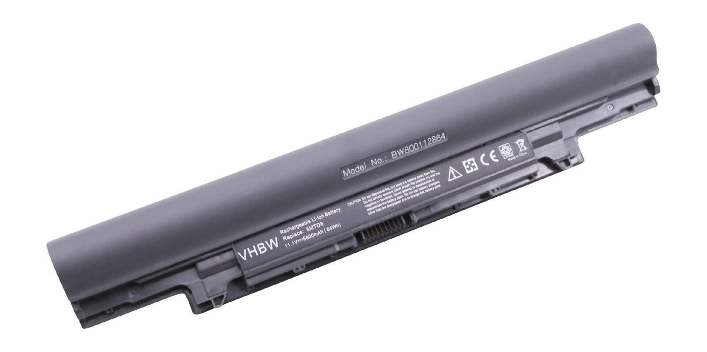 vhbw Battery Replacement for Dell 451-BBJB, 5MTD8, 7WV3V, H4PJP, H7WX1, HGJW8, J
